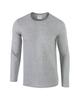 Gildan Men's 180g Long Sleeve Crew Neck T-Shirt
