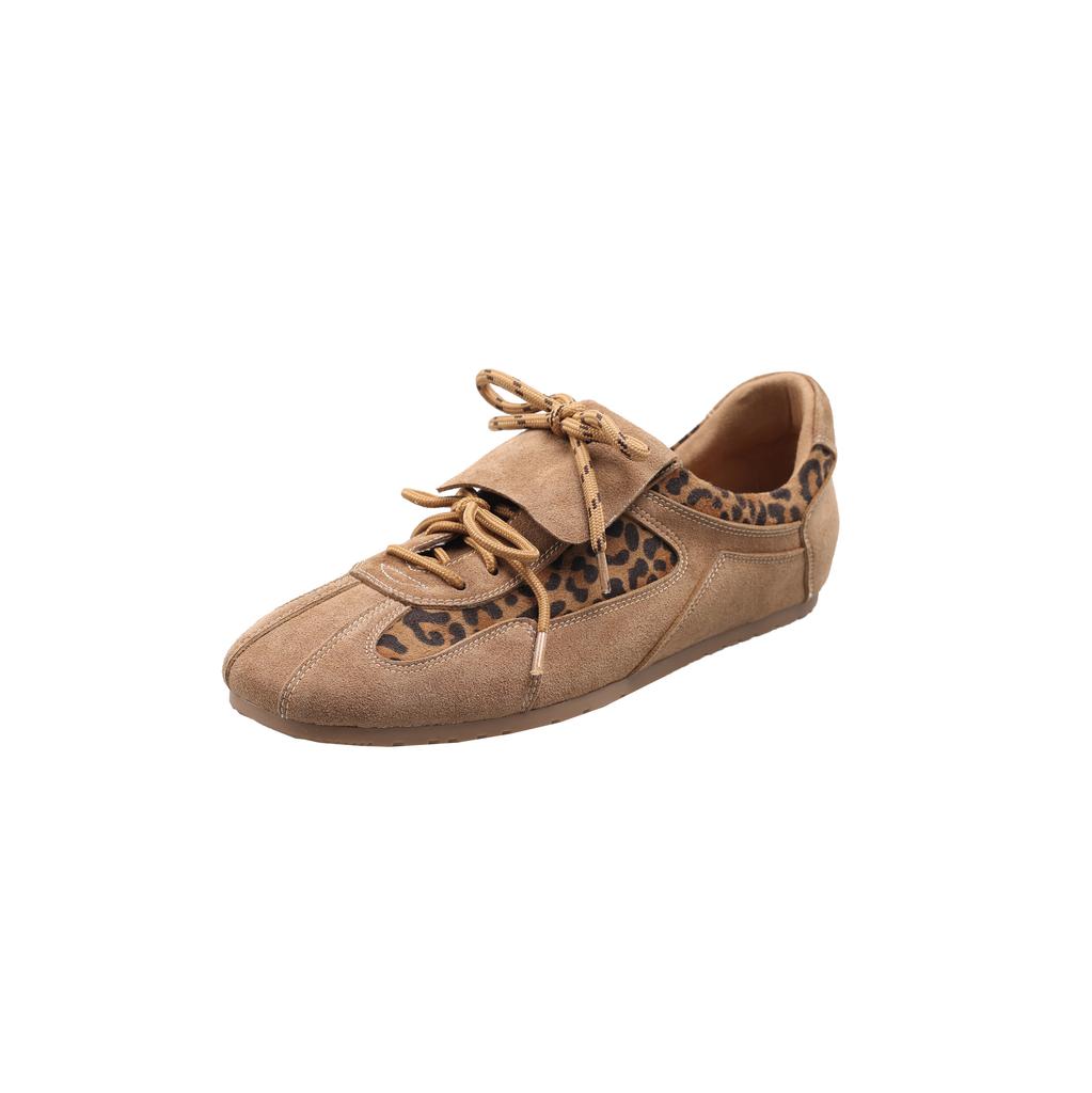 Fashion 2025 Leisure Loafers Flats Shoes Woman Suede Leather Slip-on Loafers Casual Moccasins Female Flats Shoes Comfort Spring Shoes