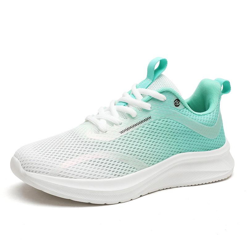 Teen sports shoes children's summer single mesh thin mesh shoes breathable running shoes male students lightweight running shoes