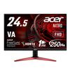 Acer Japan Herní monitor Acer 24,5" VA matný Full HD 1 ms 240 Hz HDMI (250Hz DisplayPort/přetaktování) AMD FreeSync? Premium HDR 10 vestavěný reproduktor H
