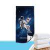 Space Astronaut Galaxy Beach Towel Patterned Sunscreen And Windproof Suitable For Swimming Pool Camping Travel Blanket