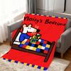 Cartoon Soft Warm Plush Art Vintage Blanket Funny Dorm Sofa Living Room M-Maisy Pet Hogar Bedroom Gift Cute Color Home Flannel