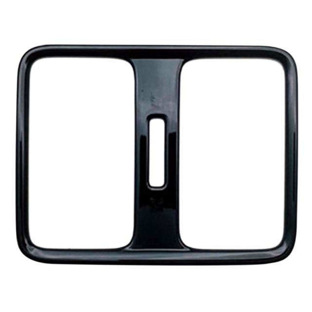 For Honda Vezel HR-V HRV  2022 Interior Car Glossy Black Rear Seat Air Conditioning Vent Cover Trim Decoration
