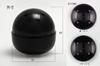 Amuse 65mm Empty Capsules, Pack of 50 (Opaque), Gachapon, Outer Diameter: Approx. 65mm x 70mm (Black)