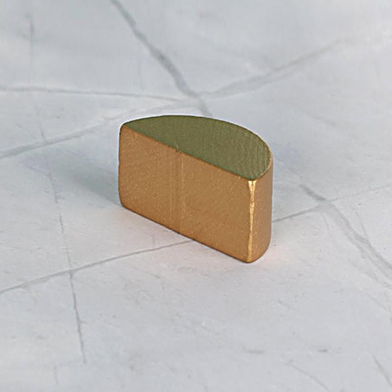 1/6/12pcs Memo Clip Notepaper Half Circle Design Ornament Crafts Party Note Holder Photo Card Holder Multipurpose Gold