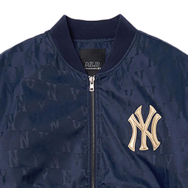 New MLB Baseball Jacket Unisex Dark Blue 3AJP25016-50NYD