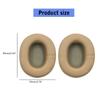 1Pair Ear Pad Replacement Protein Leather Earpads Ear Cushions Sponges Cover Earmuffs for 3.0 Wireless HESH3 Headphones