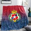 1 Stück Wisła Kraków Druck Flanelldecke Hohe Qualität Warm Bequem Decke für Alle Jahreszeiten Perfekt für Geschenke Heimdeko