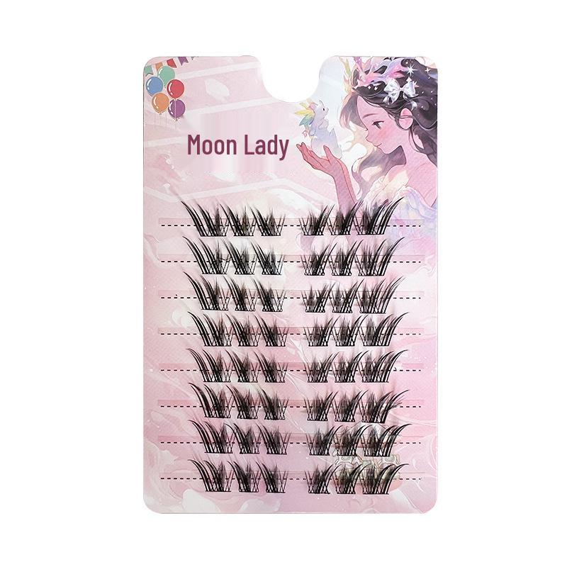 

Юэцзяонян Ресницы накладные в древнем стиле «Лисий глаз» - Натуральные завитые ресницы в комическом стиле для студентов