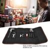 S8 Multifunction Pouch Holder Roll Up Storage Bag for Handle Repairing Tool(black)
