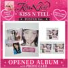 Aespa KISS N TELL POSTER Ver. OPENED ALBUM with PHOTO CARD