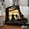 1pc Harry Potter Flannel Throw Blanket - HD Printed Lightweight Soft Warm All-Season Blanket for Sofa, Bed, Travel, Camping 029