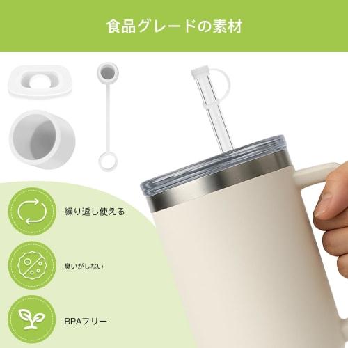 Stanley Straw Covers & Spill Stoppers, Set of 9 | Fits Stanley Quencher H2.0 40oz and 30oz | Stanley Cup Accessories, Straw Cover Caps, Square and Rou