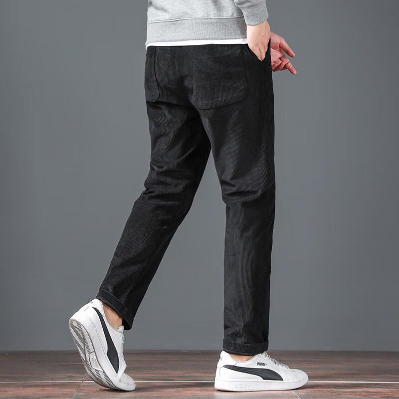 Men's Loose Fit Fleece Lined Casual Pants