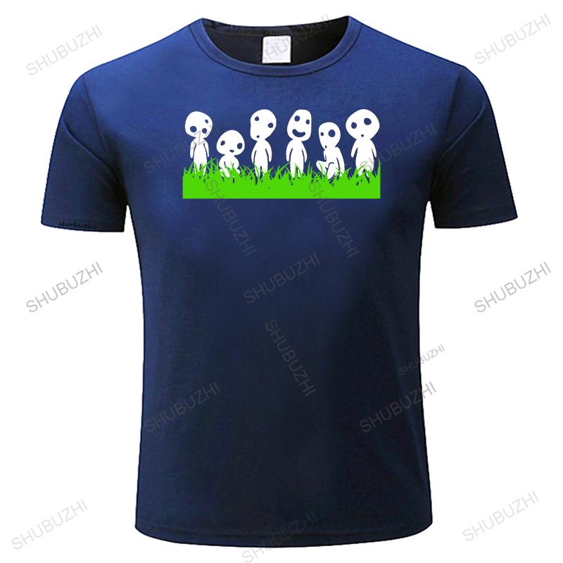 Color Enhanced T Shirts For Sale Kodama Spirit Movie Funny Short Sleeve T-Shirt Color Enhanced Tee Shirts For Sale Drop Shipping