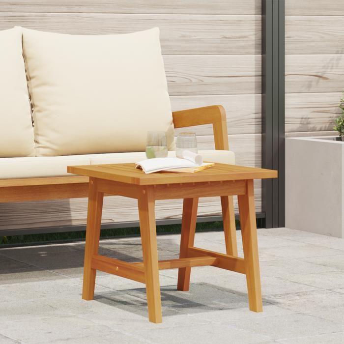 VidaXL Table d'appoint 45x45x40 cm en bois d'acacia 4106454