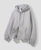 Agod (Fleece-Lined) 2-Way Sweat Hooded Zip-Up [Gray]