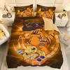 Gamer Digital-monsters Beding Set Digimon Soft with Soft Fabric Duvet Cover Plus Pilowcases Unfiled Single Double Bed Children Young Gift