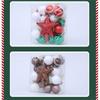 31Pcs Christmas Baubles Ornament Shatterproof Decorative Baubles For Christmas Tree Wedding Winter Festival Celebration