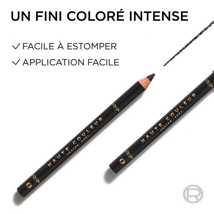 L'Oréal Paris Hohe Farbe Lidschattenstift Noir Silk