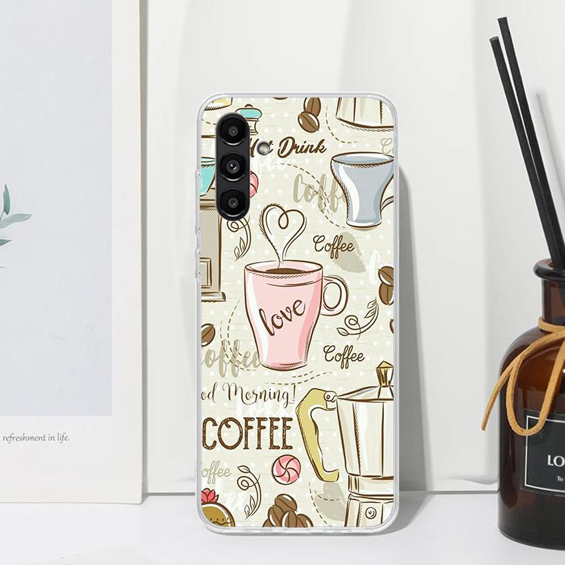 Kaffeeweinbecher Handyhülle Für Samsung Galaxy A15 A25 A35 A55 A14 A24 A34 A54 A13 A23 A33 A53 A12 A22 A32 A52 A05S A04S A03S