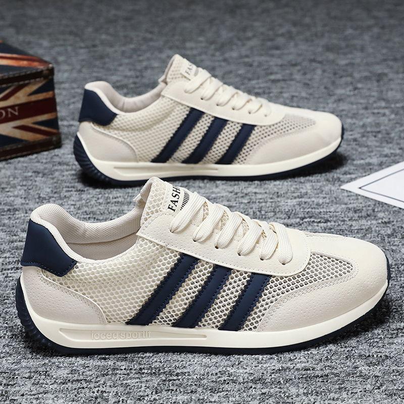 Summer men's shoes new driving shoes soft sole lightweight fashion shoes mesh breathable men's shoes sports and leisure shoes
