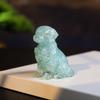 Resin Crystal Dogs Snow Shih Tzu And Golden Retriever Home Decor Gift For Animal Lovers