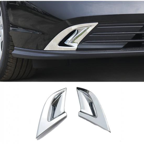 ABS Chrome Front Fog Light Cover Trim for Honda Accord