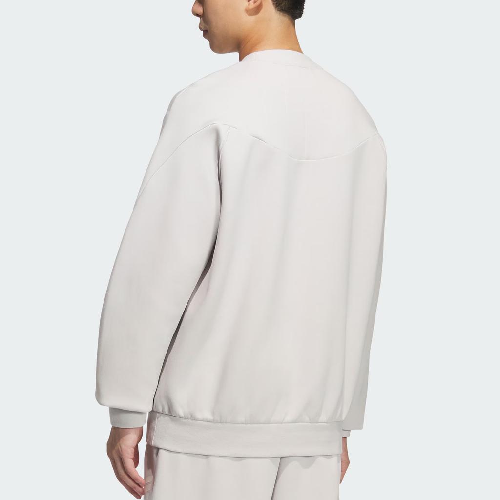 Adidas Fos Future Style Sweat Crew Lightweight Sports Series Casual Loose Fit Round Neck Pullover Long Sleeve Sweatshirt Men Sweatshirt KC0157