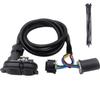 American RV Trailer Tail Light & Signal Power Cord: 4-Pin/7-Pin Wiring Harness Extension
