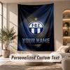 Tapestry Custom Name Text, Wall Hanging Tapestry Home Room DecorFC Zürich