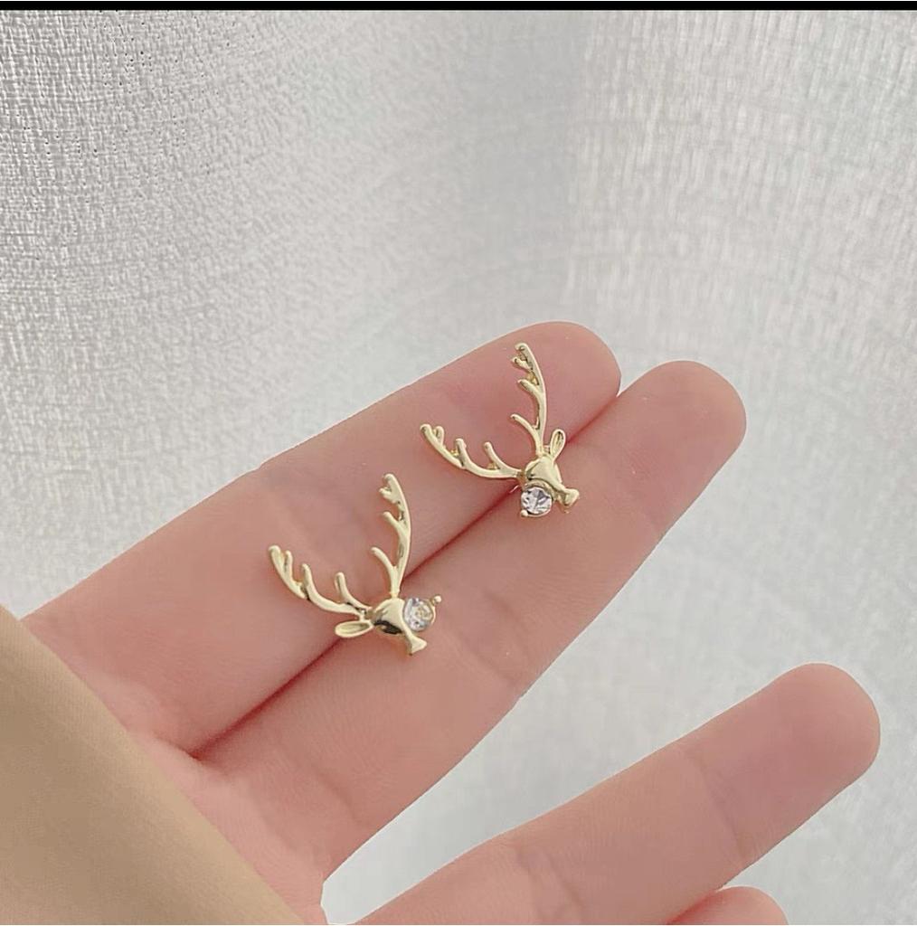 Christmas Lady Earrings Fashion Casual Delicate Elegant Alloy Earrings Gift