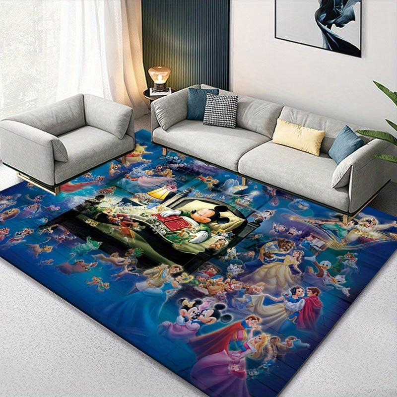 1pz Tappeto Disney Topolino e Minnie Tappeto da Area Tappeto Antiscivolo Lavabile a Mano Tappetino per Pavimento Adatto per Soggiorno Camera da Letto Arredamento Casa
