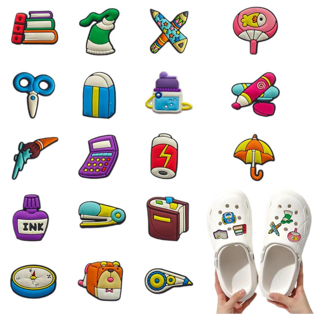 Detachable Cartoon Shoe Flower Buckle Decoration for Hole Shoes