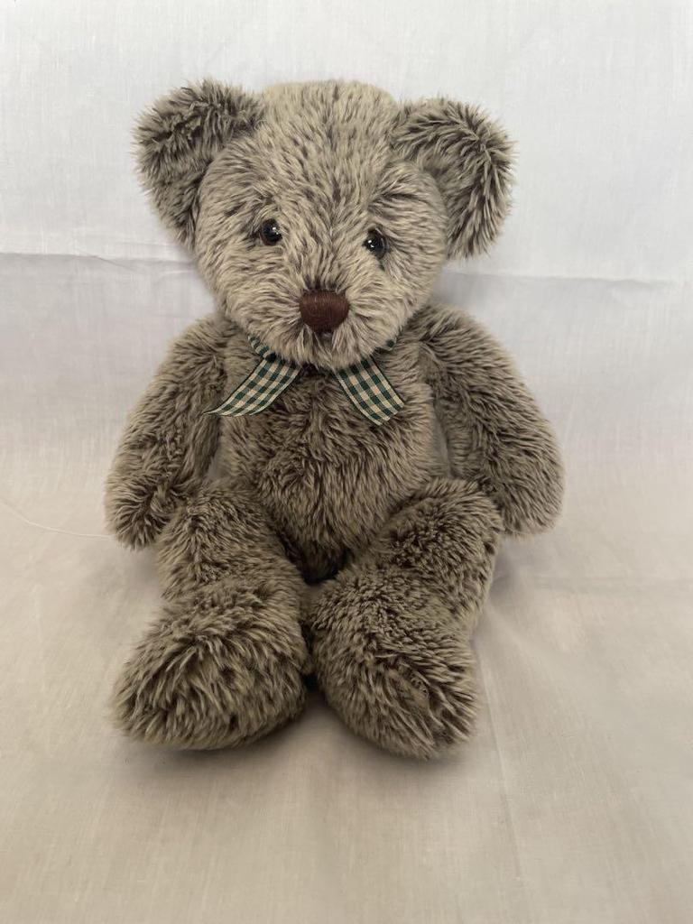 [USED] RUSS Gray Teddy Bear Plush Toy