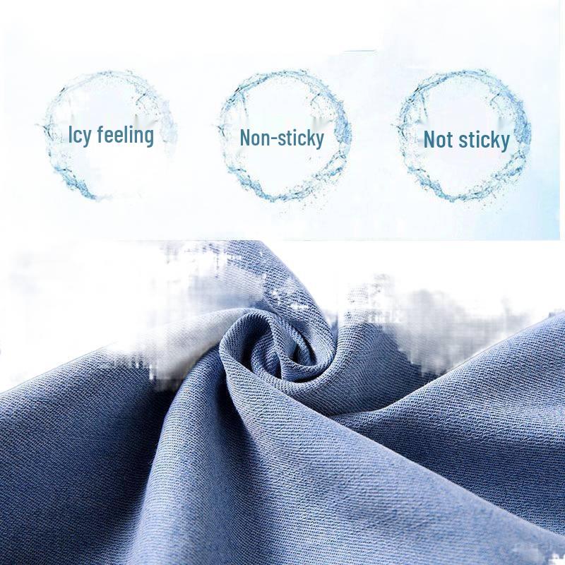 2026 Women's Plus Size Ice Silk Denim Shorts - Summer Thin, Loose Fit, Wide Leg, Tencel, Mid-Length