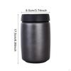 Airtight Coffee Jar Multipurpose Vacuum Seal Container for Rice Cookies Nuts 400ml 9.5x9.5cm