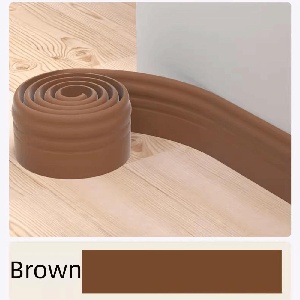 Samolepicí podlahová lišta 1M/Role Soklová lišta DIY Lišta Domácí Dekorace