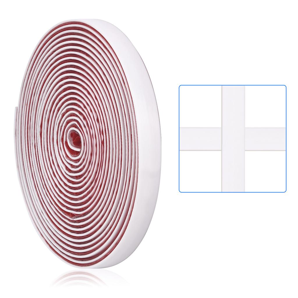 300cm Self-Adhesiv Tile Gap Tape Kitchen Bathroom Mildewproof Waterproof Beautiful Seam Tape 8mm Wall Floor Gap Line Decor Strip