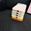 Color Block Instant Lens Case for iPhone 16 Pro Max & Apple 17, Liquid Silicone Matte for iPhone 14/15