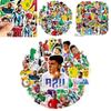 The Fifa World Cup Qatar Stickers For Laptop Skateboard Guitar 50pcs Waterproof Pvc Cute Cool