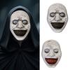 Ultra-light Smiling Face Demon Mask Horror Eyes With Red Green Tooth Cosplay Full Face Halloween Carnival Party Costume Props