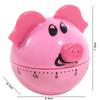 Reminder Mechanical Timer Manual Timer Countdown Timer Cooking Timer Pig Shaped Timer  Kids