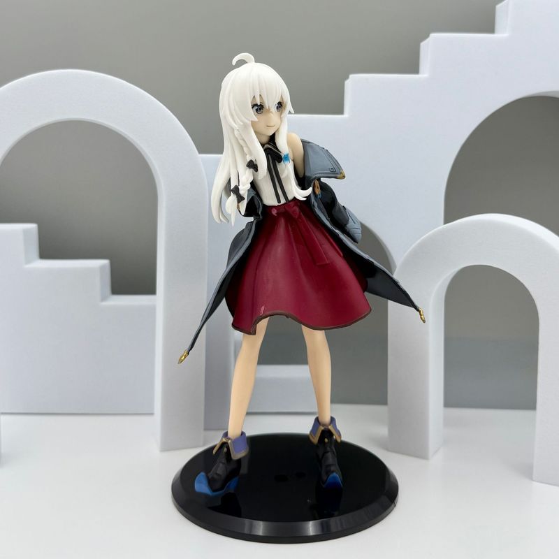 Wandering Witch The Journey of Elaina Anime Girl Action Figurine Desktop Decoration Boy Toy