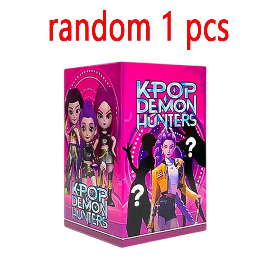 Anime Kpop Devil Hunter Blind Box Demontage Spaß Blind Bag Kleine Statue Peripheres Modell Desktop Blindbox Dekoration Geschenk