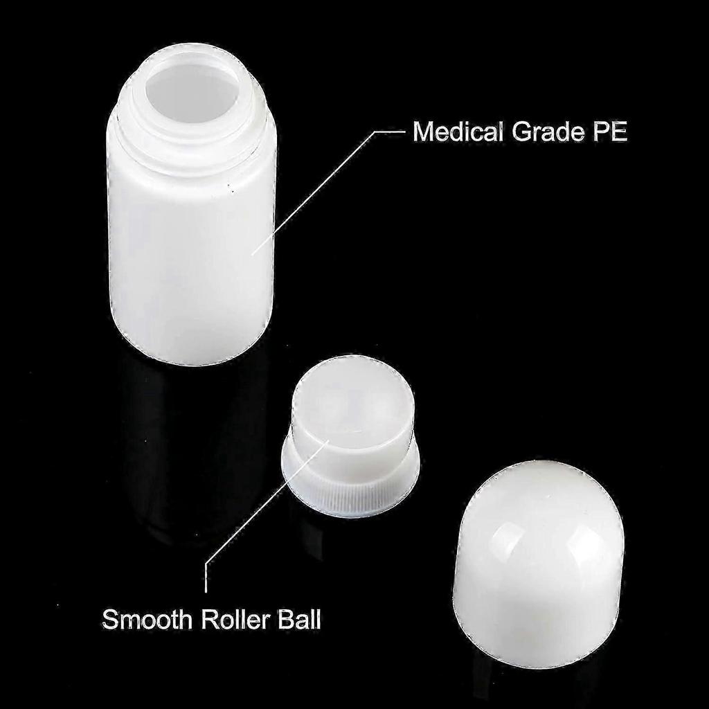 10Pcs Empty Roll On Bottles Deodorant Container