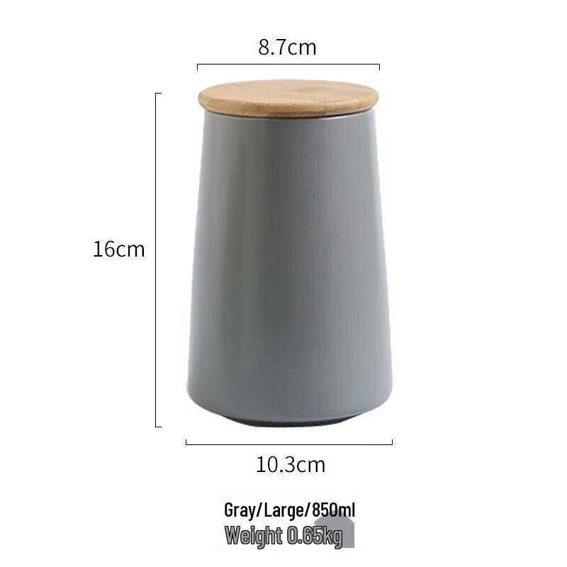 YIXI Large Ceramic Storage Jar