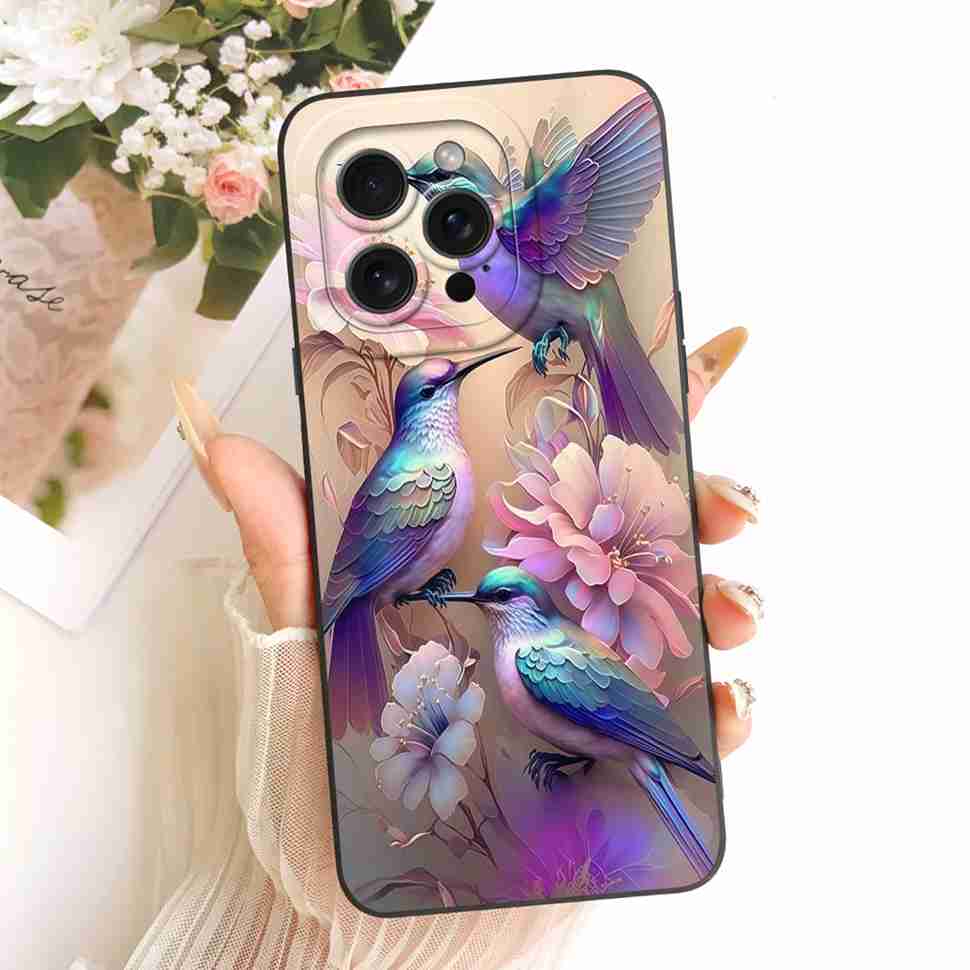 For iPhone 12 Pro A2407 A2341 Case Cute Cartoon Pattern Silicone Cover For iPhone 12Pro A2406 A2408 Phone Protection Cases