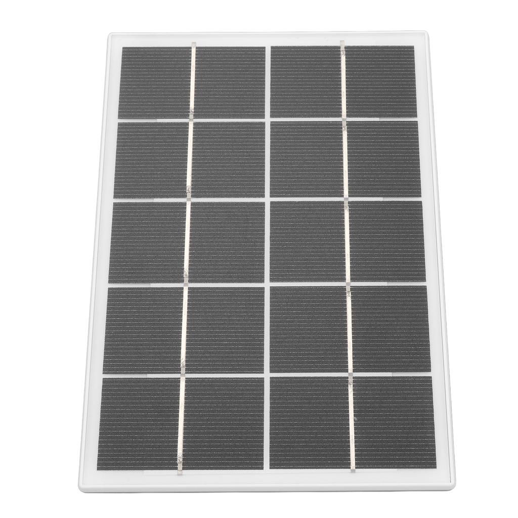 Camera Solar Charging Panel with Bracket 3W 5V Monocrystalline Silicon Type C Security Camera Solar Panel for   Devices