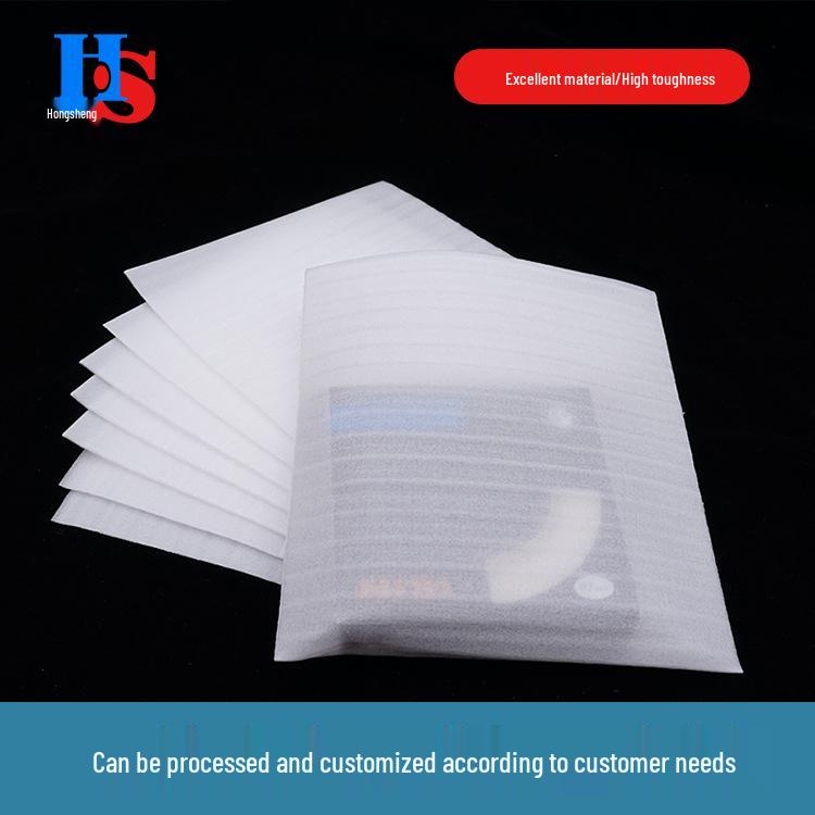 1MM Thick EPE White Foam Bag: Moisture-Proof, Shockproof Pearl Cotton Hardware Packaging